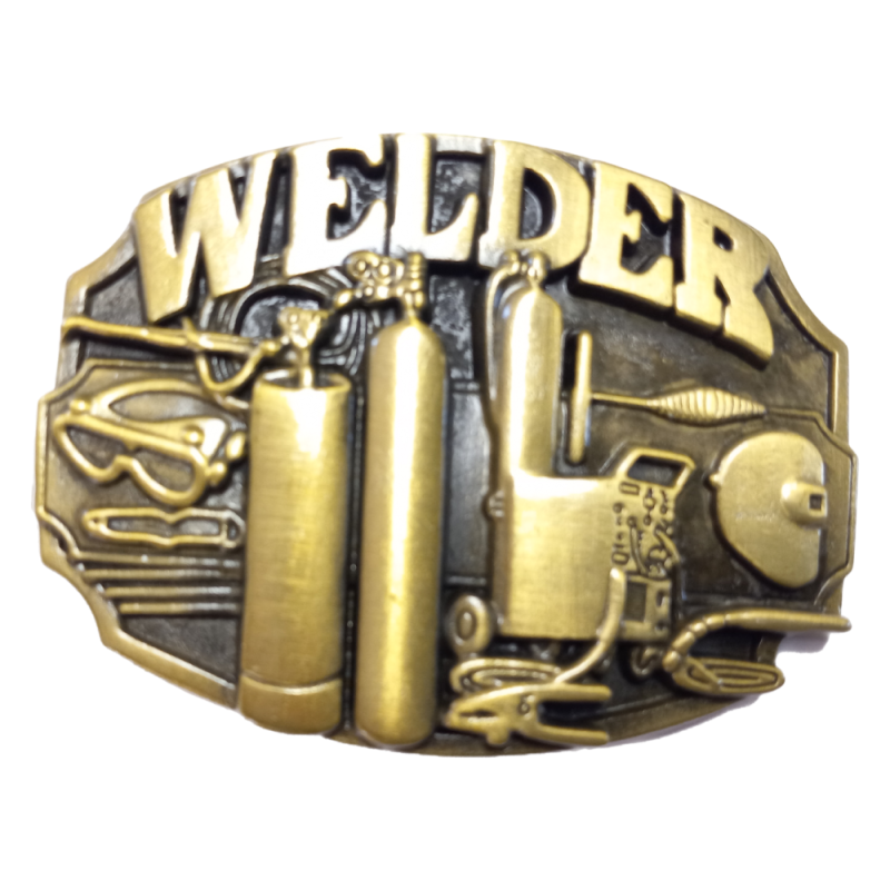 Rate my weld - Some cool belt buckles done by @NotoriousWeld