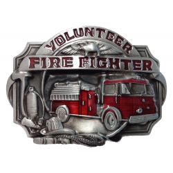 Belt Buckle, Volunteer Fire...