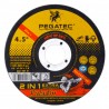 Pegatec Cut-off Wheel for Metal & SS, 4-1/2", 25 Pack