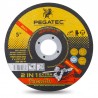 Pegatec Cut-off Wheel for Metal & SS, 5", 25 Pack