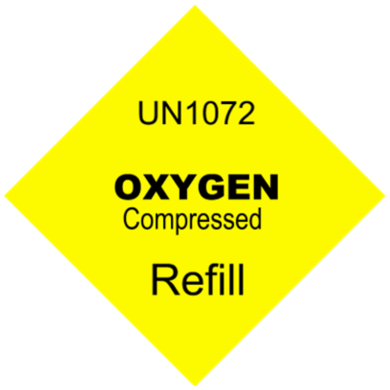 Oxygen - Size 5, 251 cu. ft.