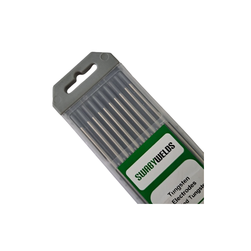 Tungsten Electrode, WC20 1/16" x 7" 10 pcs