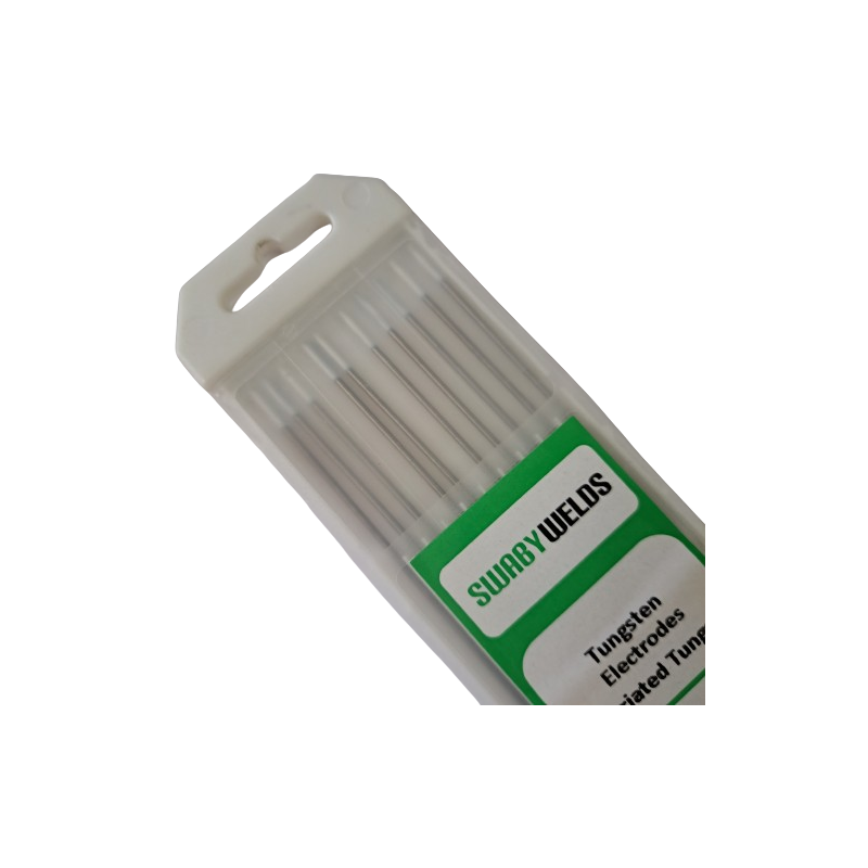 Tungsten Electrode, WZr8 1/16" x 7" 10 pcs
