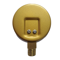 Acetylene Pressure Gauge, 0 - 400 PSI, 2-1/2" Dial 1/4" NPT