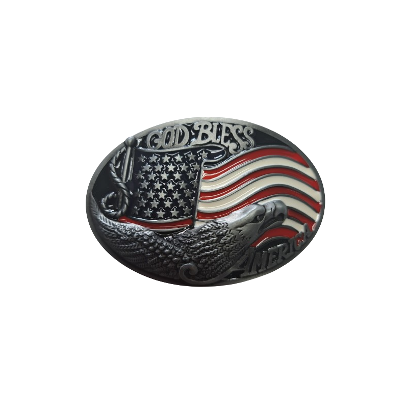 Belt Buckle, God Bless America