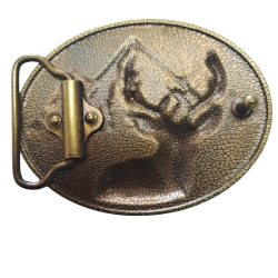 Belt Buckle, Hunting