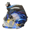 Auto-darkening True Color Helmet with LED Light, Eagle