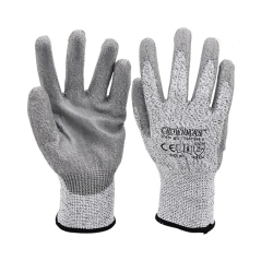 Crownman Anti-Cut Gloves, Cut Level 5, EN388