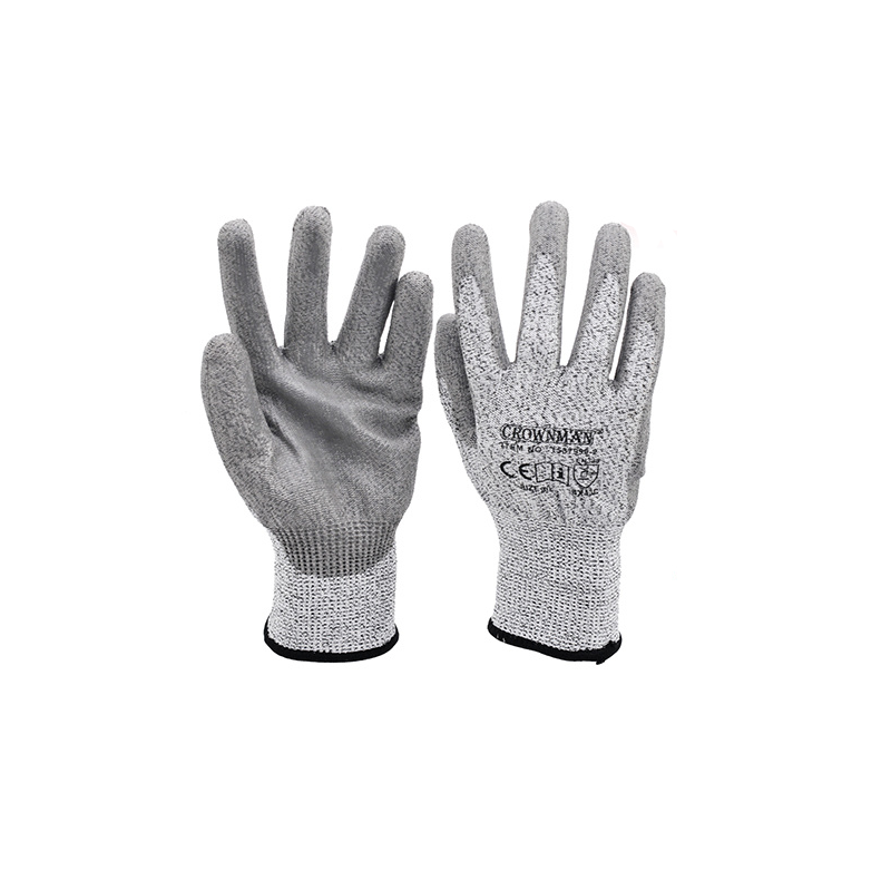 Crownman Anti-Cut Gloves, Cut Level 5, EN388