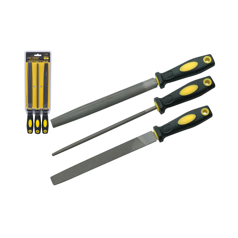 Crownman Double Cut Rasp and File Set, 8"