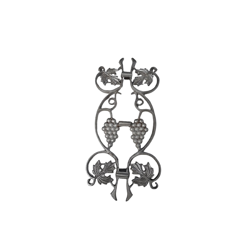 Decorative Aluminum Grapevine Picket Panel, 7.25" x 15.25"