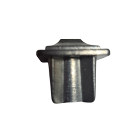 Zinc Alloy Square Plug, Drives into 1" Tube, 1-1/8"W x 1-1/16"H