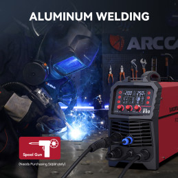 Arccaptain MIG250 6-in-1 Multi Process Welder 110V/220V