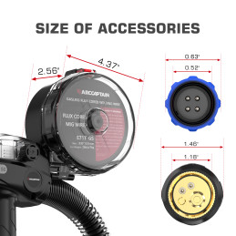 ArcCaptain Spool Gun for Welding Aluminum, 150 Amp