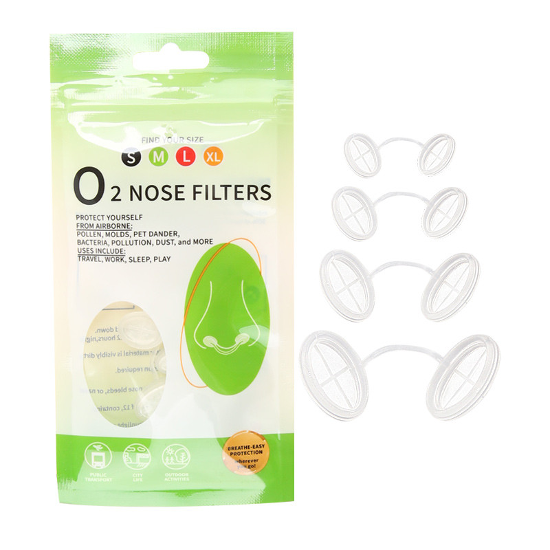 O2 Nasal Filter Set, Sizes S - XL per Pack