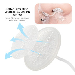 O2 Nasal Filter Set, Sizes S - XL per Pack
